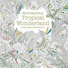 Tropical island coloring book