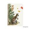 Clairefontaine bilježnica animalis 11x17 spiralni kangaroo