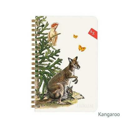 Clairefontaine bilježnica animalis 11x17 spiralni kangaroo