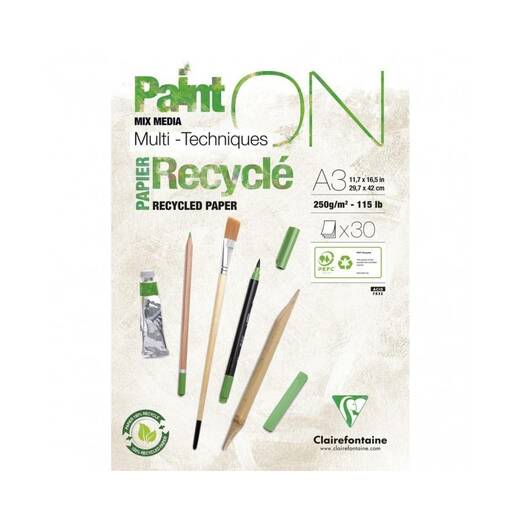Clairefontaine blok reciklirani painton a3