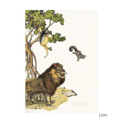 Clairefontaine bilježnica animalis a5 lion