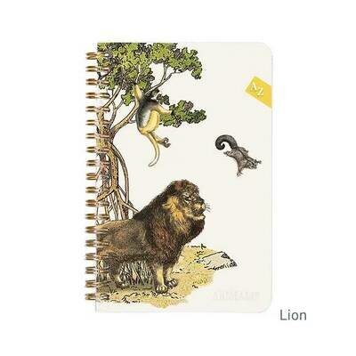 Clairefontaine bilježnica animalis 11x17 spiralni lion