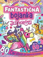 Fantastična bojanka jednorozi