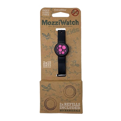 Mozziwatch kids repelent narukvic  roza