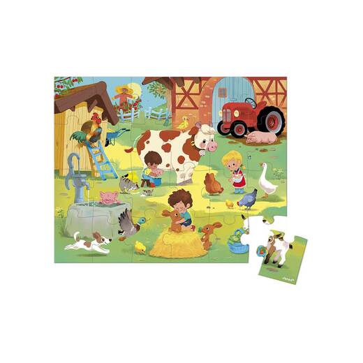 Janod puzzle dan na farmi 2