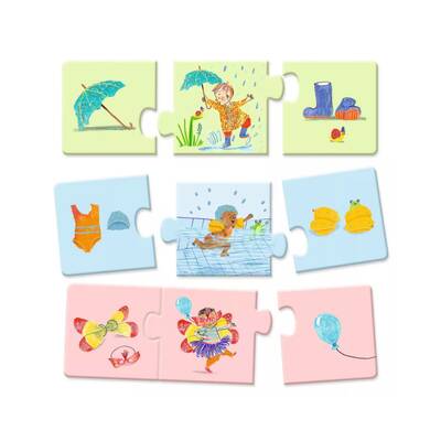 Puzzle trio dnevna rutina 2