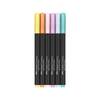 Faber castell flomasteri brushpen black edition pastel 2