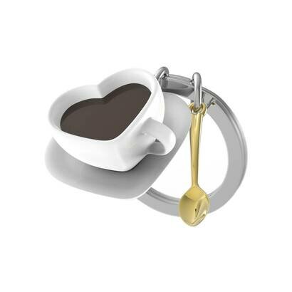 Privjesak coffee cup&golden spoon (1)