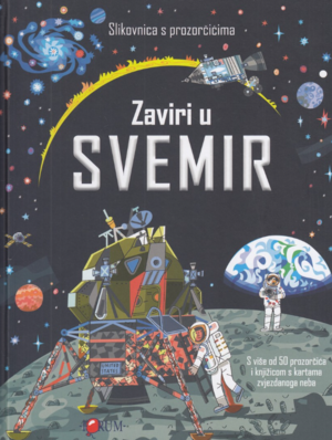 Zaviri u svemir slikovnica s prozorčićima