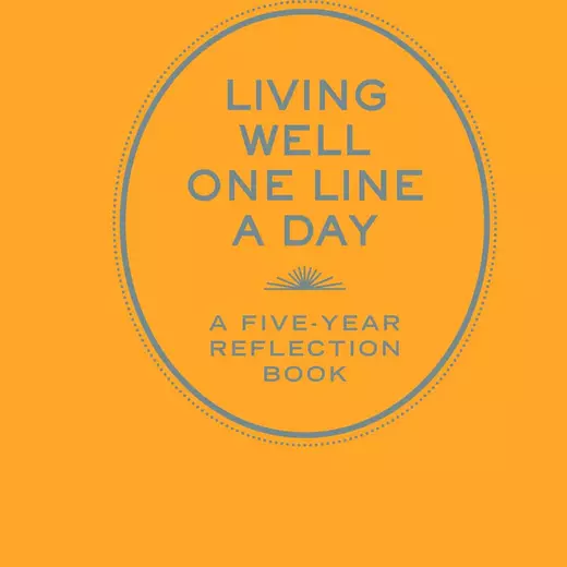Living well one line a day