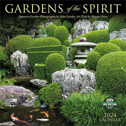 Gardens of the spirit 2024 wall calendar