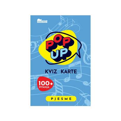 Pop up kviz karte pjesme