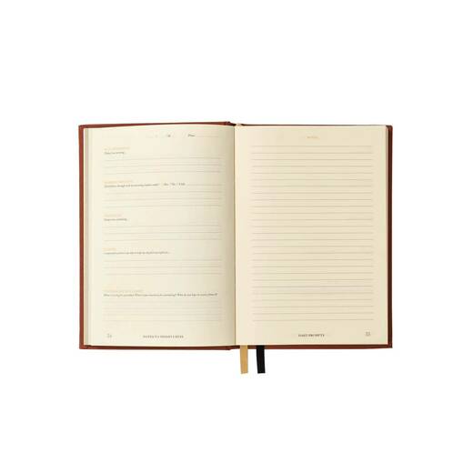 Notes to mindfulness journal orange 2