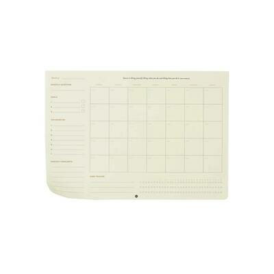 Productivity monthly desk pad 2