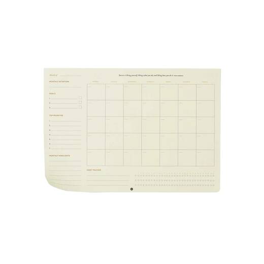 Productivity monthly desk pad 2
