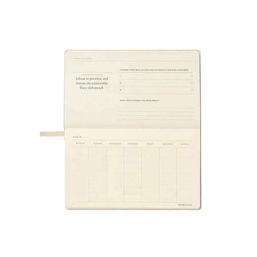 Weekly love planner 5