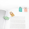 Magnetni bookmark animals 4kom 2