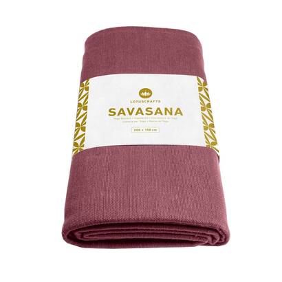Lotuscrafts deka za jogu savasana ljubičasta