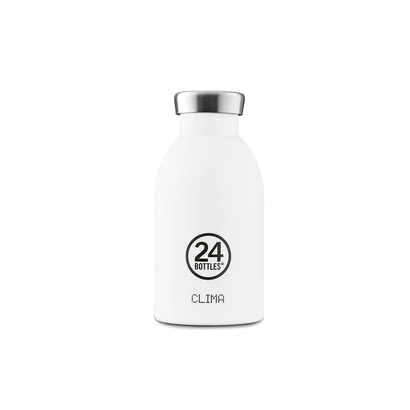 Termos boca 24bottles stone ice white 330 ml