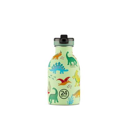 Boca za vodu 24bottles jurassic friends 250ml sportski čep