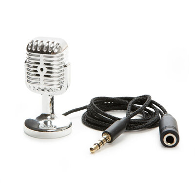 Karaoke mini retro mikrofon 2