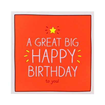 Čestitka a great big happy birthday