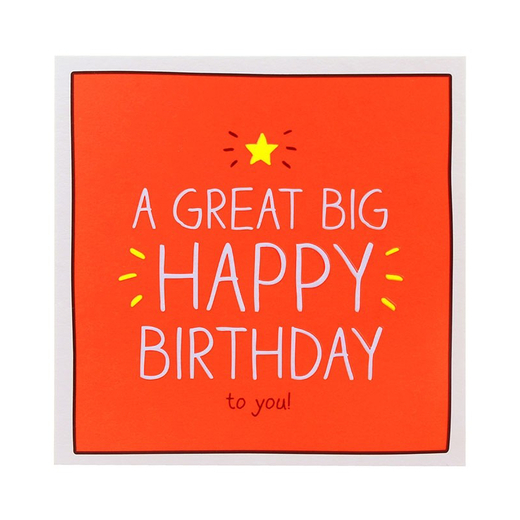 Čestitka a great big happy birthday