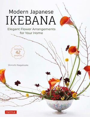 Modern japanese ikebana