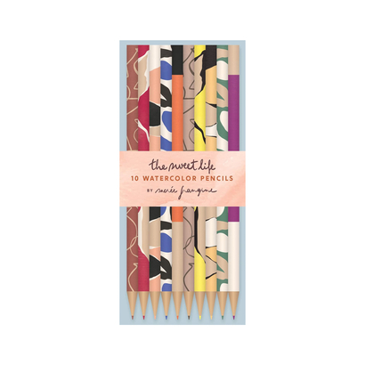 Drvene bojice sweet life watercolor pencils