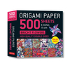 Origami papir bright flowers 500 listova