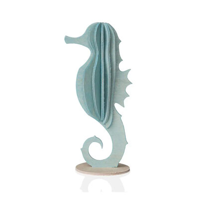 Lovi morski konjic svijetlo plavi 8cm