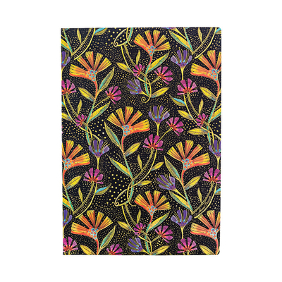 Paperblanks midi notes wild flowers flexis 12x17,5 cm