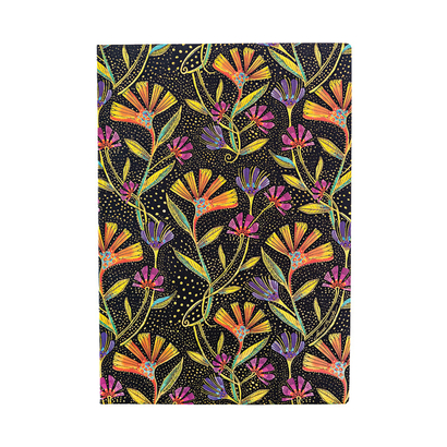 Paperblanks midi notes wild flowers flexis 12x17,5 cm