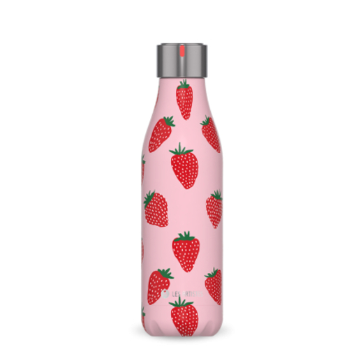Les artistes termos boca inox strawberry 500 ml
