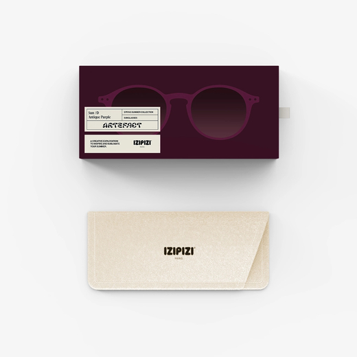 Izipizi sunčane naočale #d artefact antique purple +0 2