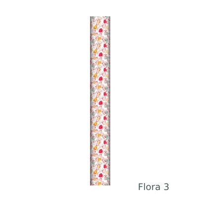 Omotni papir kraft flora 2x0,7m 2