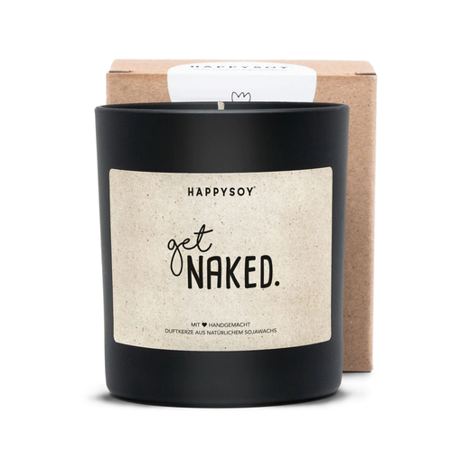 Happysoy mirisna svijeća get naked