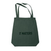 The organic company torba it matters dark green