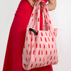 Notabag tote torba red brush 2