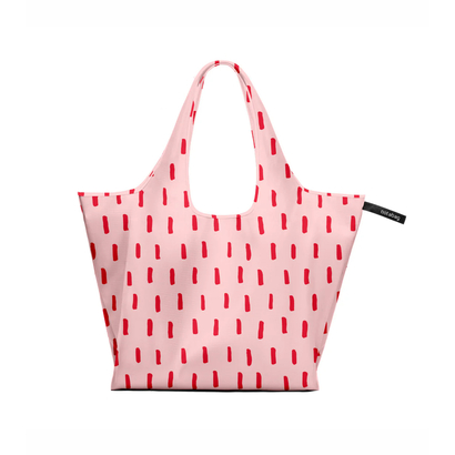 Notabag tote torba red brush