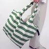 Notabag tote torba olive stripes 2