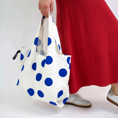 Notabag tote torba marine dots 2