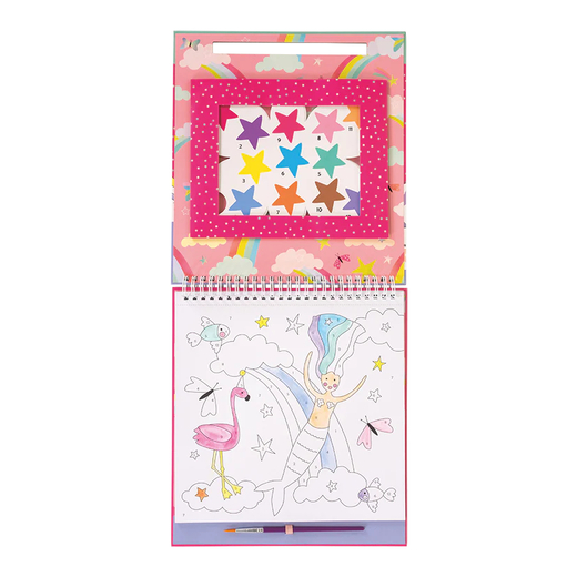 Floss & rock notes spiralni set za crtanje fantasy 1
