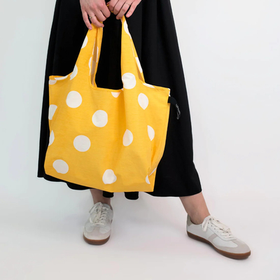 Notabag tote torba golden dots 3