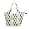 Notabag tote torba black brush
