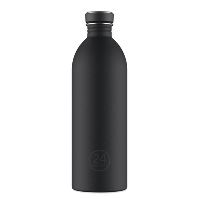 Boca za vodu 24bottles stone tuxedo black 1l