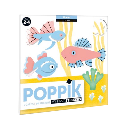 Poppik posteri s naljepnicama baby ocean