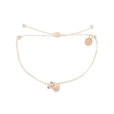 Pura vida narukvica rose gold charm koala white