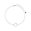 Pura vida ogrlica silver circle choker