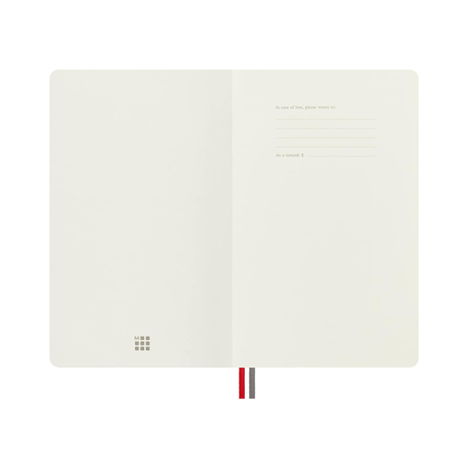 Moleskine bilježnica na crte soft crvena expanded 13x21cm 2